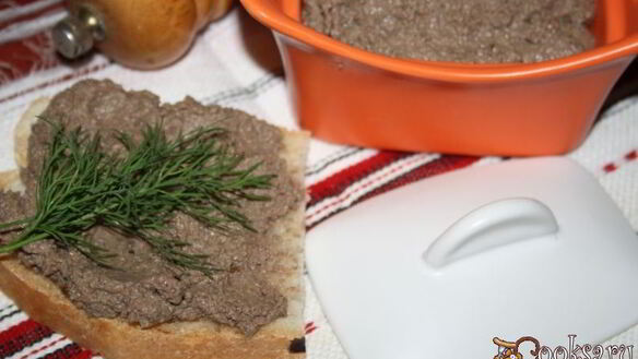 ШАГ 8. паштет из печени индейки с корнем сельдерея и вином