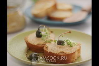 Паштет из печени трески