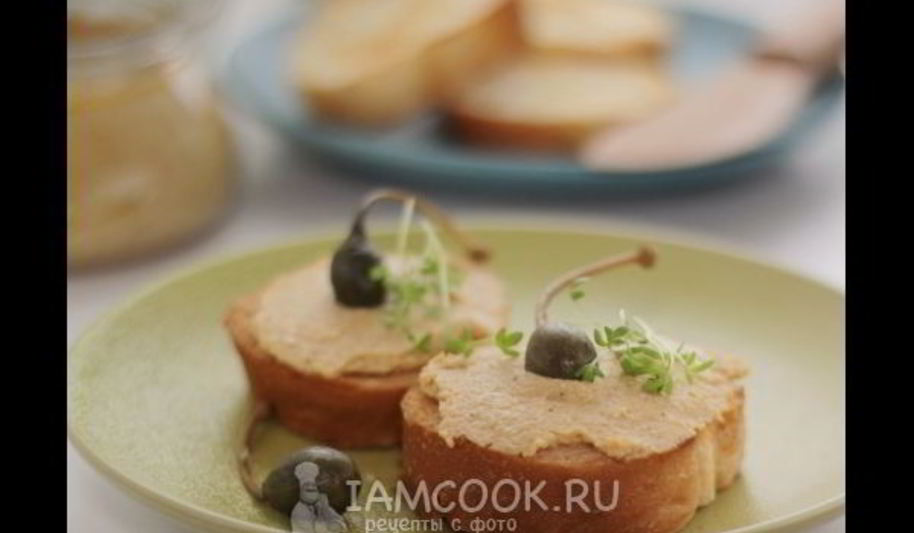 Рецепт паштет из печени трески