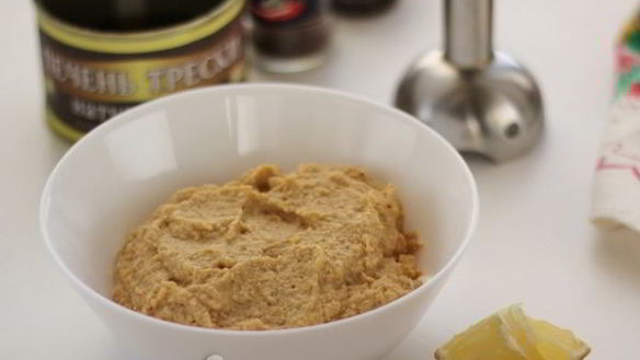 ШАГ 5. паштет из печени трески