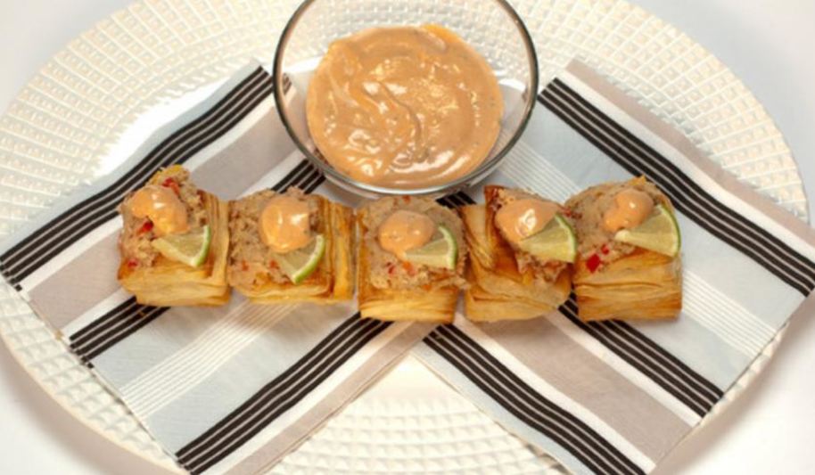 Рецепт паштет из пикши с хлебом и сладким перцем