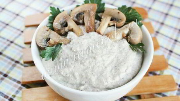 ШАГ 7. паштет из шампиньонов и творога