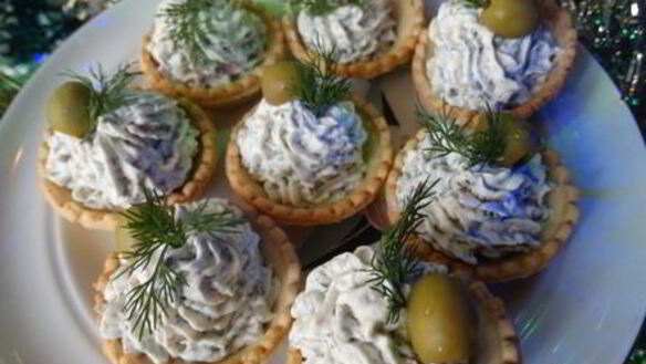 ШАГ 11. паштет из творожного сыра и печени трески