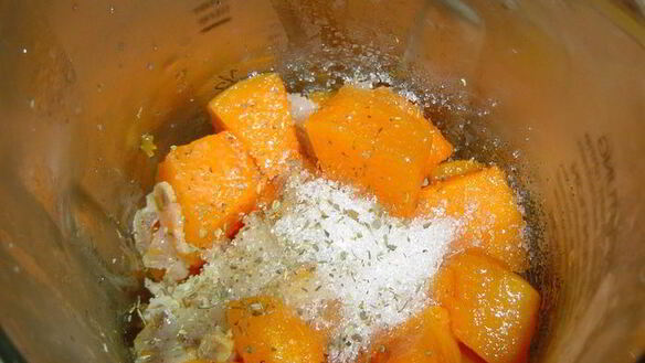 ШАГ 4. паштет из тыквы