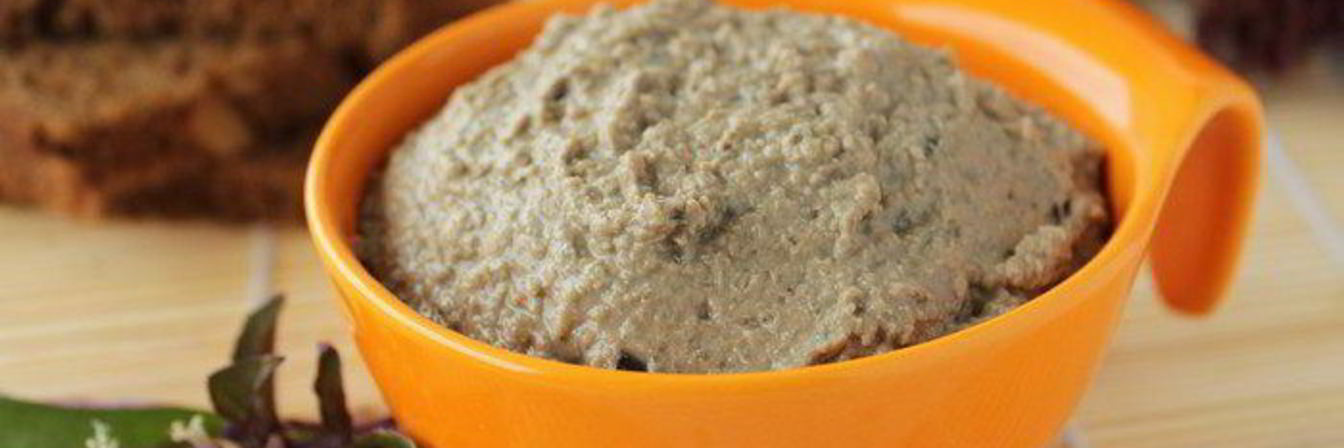 Паштет печеночный с баклажаном