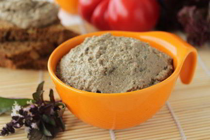 Паштет печеночный с баклажаном