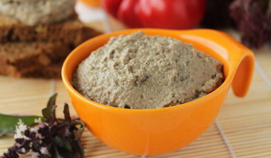 Рецепт паштет печеночный с баклажаном