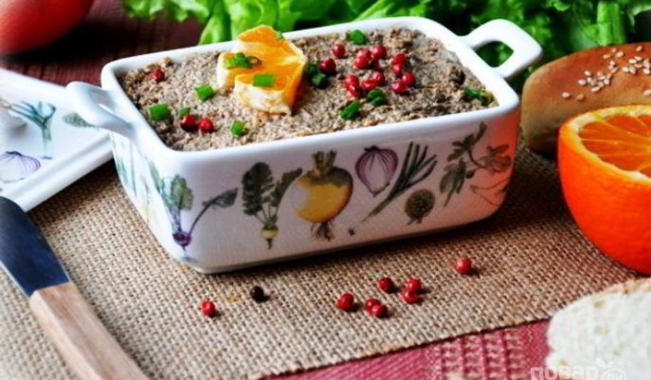 Рецепт паштет печеночный вкусный