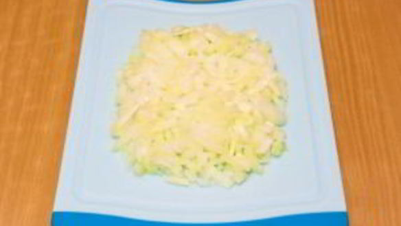 ШАГ 2. паштет с куриной печенью и сыром