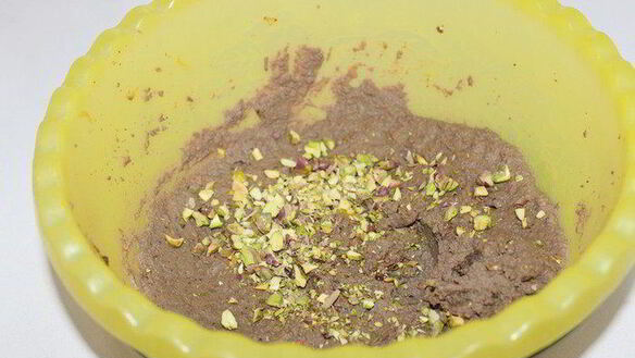 ШАГ 3. паштет с тыквой и фисташками