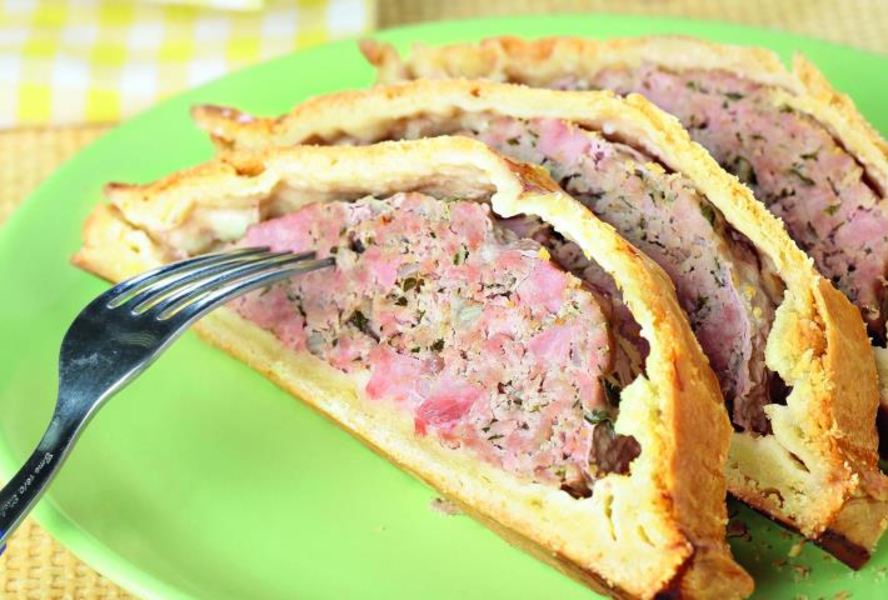 Паштет запеченный в тесте