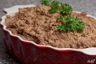 Печеночный паштет домашний