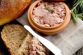 Порционный утиный паштет