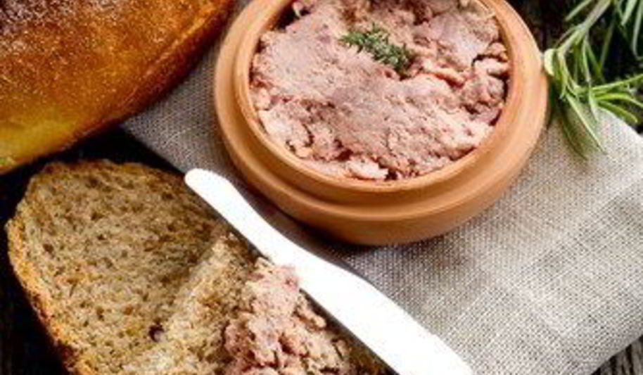 Рецепт порционный утиный паштет
