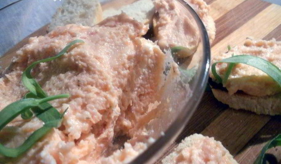 Рецепт простой паштет из копченого лосося