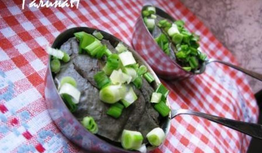 Рецепт запеченный паштет с грибами и бренди