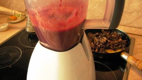 ШАГ 2. запеченный паштет с грибами и бренди