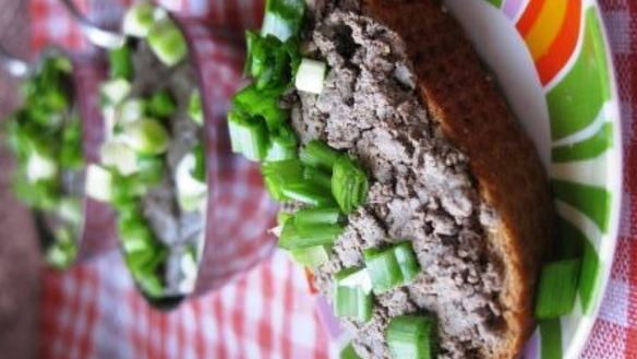 ШАГ 6. запеченный паштет с грибами и бренди