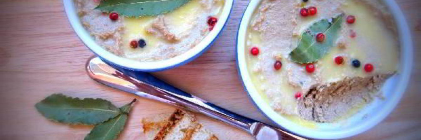 Запеченный утиный паштет