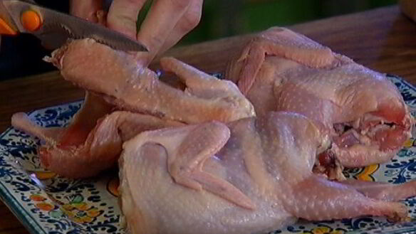 ШАГ 4. перепелки, маринованные в мисо-соусе