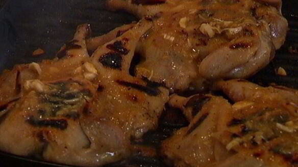 ШАГ 6. перепелки, маринованные в мисо-соусе