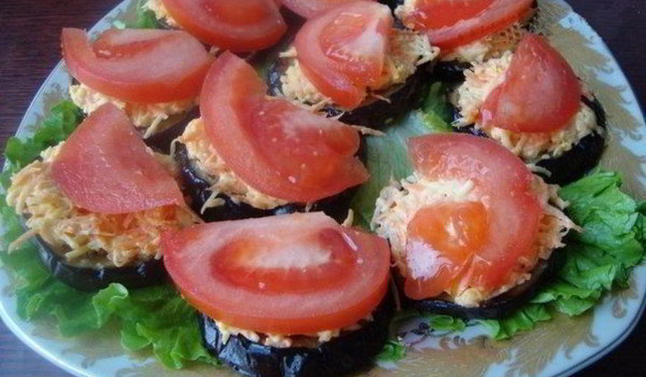 Рецепт пикантная овощная закуска с сыром