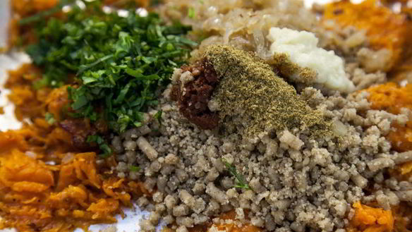 ШАГ 7. пхали из тыквы и моркови