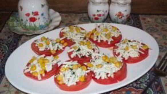 ШАГ 6. помидоры с брынзой