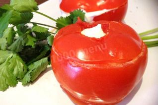 Помидоры в мультиварке фаршированные