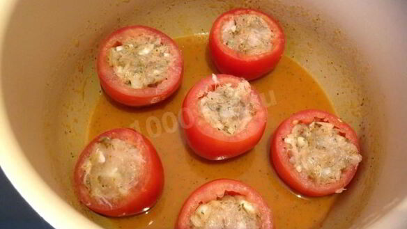ШАГ 9. помидоры в мультиварке фаршированные