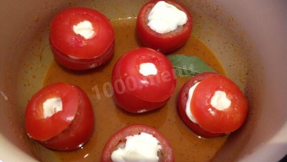 ШАГ 10. помидоры в мультиварке фаршированные
