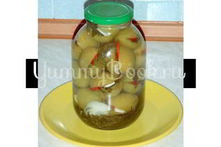 Помидоры, зеленые фаршированные