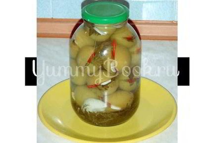 Помидоры, зеленые фаршированные