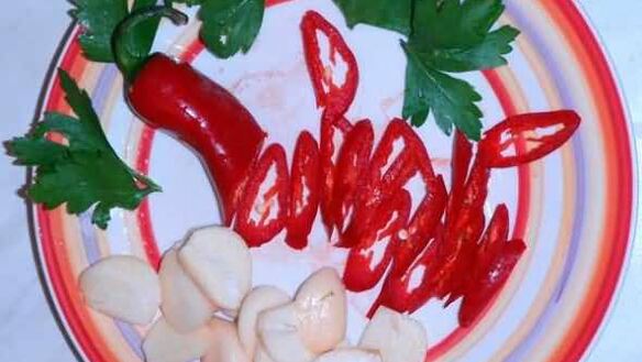 ШАГ 19. помидоры, зеленые фаршированные