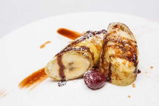 Банановые роллы