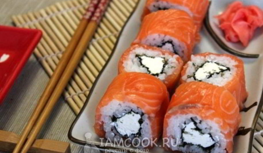 Рецепт роллы филадельфия