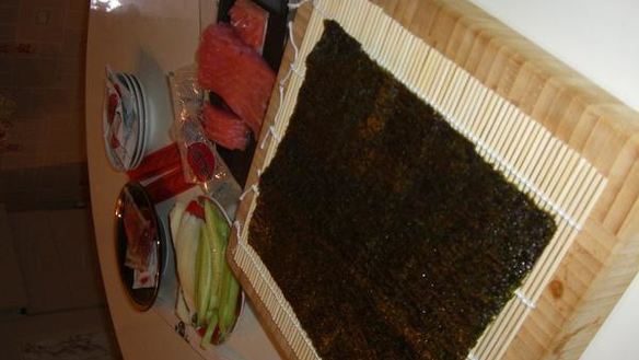 ШАГ 2. роллы с семгой