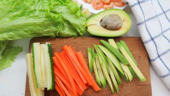 ШАГ 6. спринг-роллы с креветками