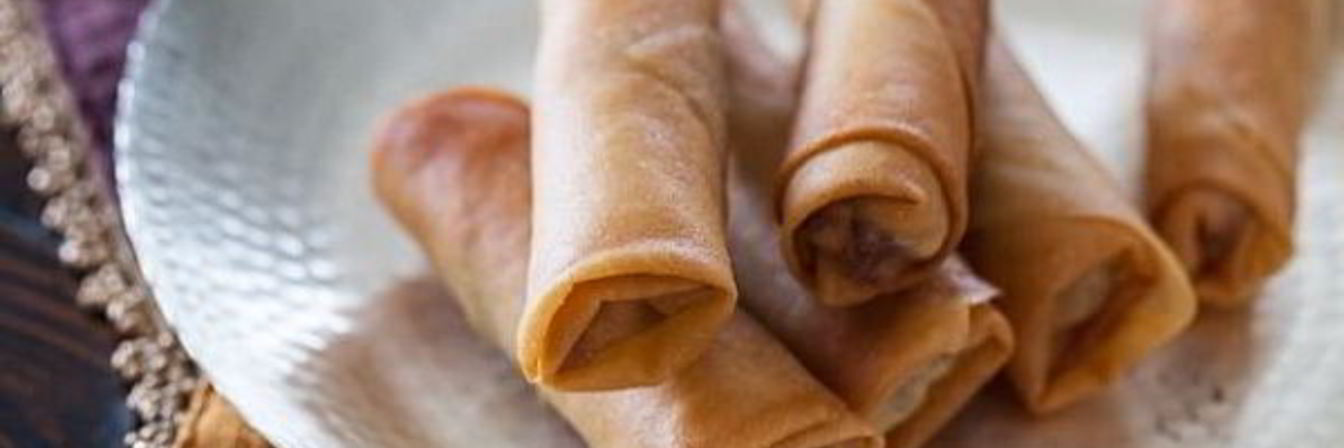 Спринг роллы с курицей