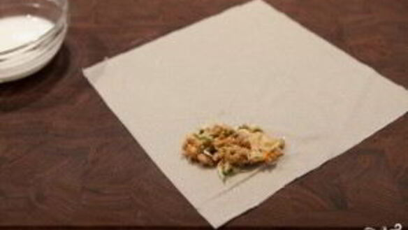 ШАГ 8. спринг роллы с курицей