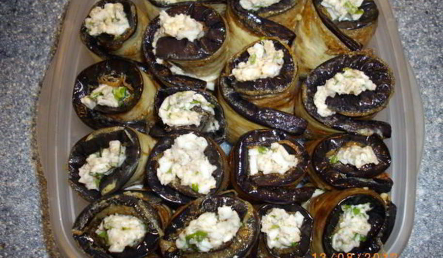 Рецепт баклажанные рулеты