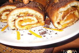 Бисквитный рулет Пятерочка