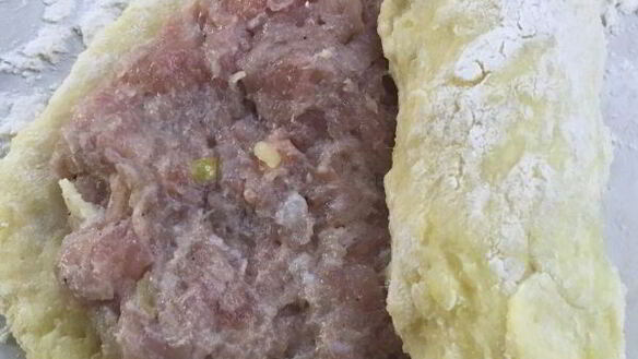 ШАГ 5. картофельные рулетики с мясом