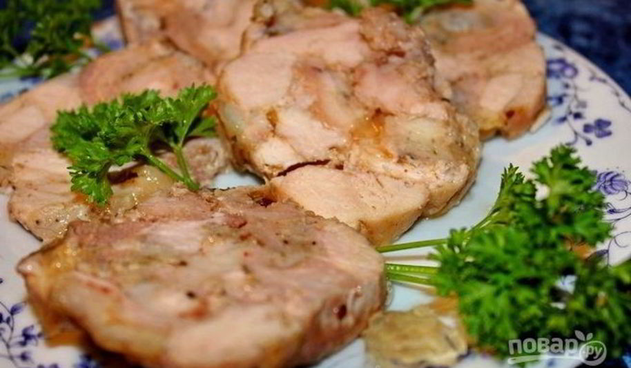 Рецепт куриный рулет в пакете из-под молока