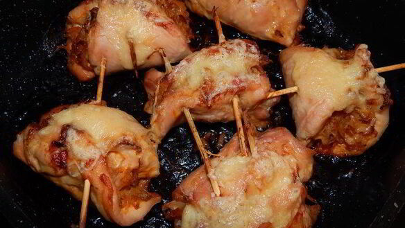 ШАГ 9. куриные рулетики с капустой