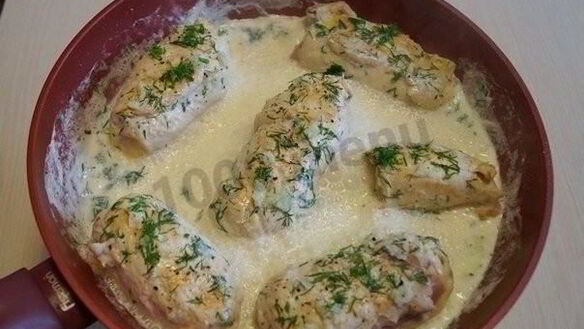 ШАГ 7. куриные рулетики с ветчиной и сыром