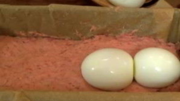 ШАГ 2. мясной рулет фальшивый заяц