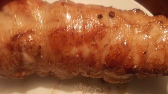 ШАГ 5. мясной рулет с грибной начинкой