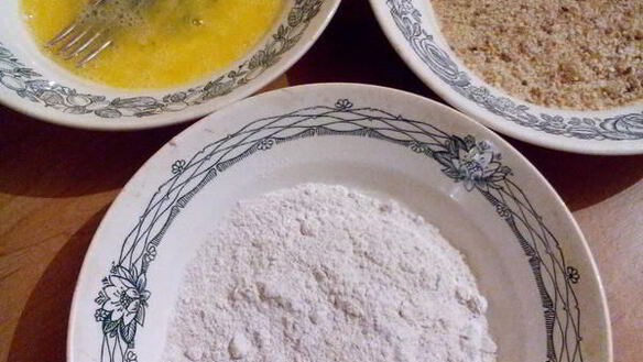 ШАГ 7. мясные рулетики с сыром и чесноком