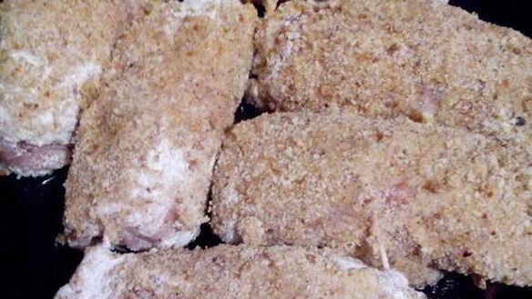 ШАГ 8. мясные рулетики с сыром и чесноком